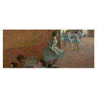 Edgar Degas - Obrazová reprodukce Dancers Ascending a Staircase, c.1886-88, (50 x 21.3 cm)
