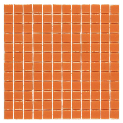 Skleněná mozaika Mosavit Monocolores naranja 30x30 cm lesk MC702