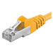 PREMIUMCORD Patch kabel CAT6a S-FTP, RJ45-RJ45, AWG 26/7 1, 5m modrá