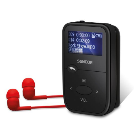 Přehrávač MP3 SENCOR SFP 4408 Black 8GB