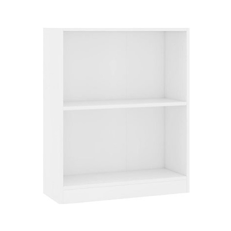 Shumee Knihovna bílá 60 × 24 × 74,5 cm kompozitní dřevo