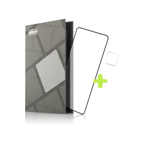 Tempered Glass Protector rámečkové pro POCO F4, černé + sklo na kameru