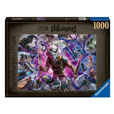 Puzzle Marvel Villainous: Killmonger, 1000 dílků RAVENSBURGER