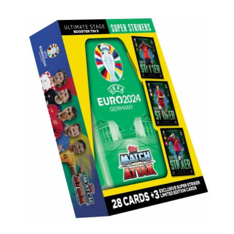 EURO 2024 Topps Match Attax Booster Tin 3 - Super Strikers