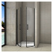 Stacato MINEBLACK LINE otočné sprchové dveře dvoukřídlé 900mm