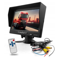 Monitor LCD Bus Tir 7 Palců couvací kamera