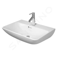 DURAVIT ME by Starck Umyvadlo 600x400 mm, s přepadem, s otvorem pro baterii, bílá 2343600000