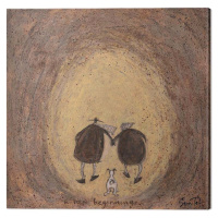 Obraz na plátně Sam Toft - A New Beginning, (30 x 30 cm)