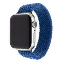 FIXED Elastic Nylon Strap pro Apple Watch 38/40/41mm velikost S modrý