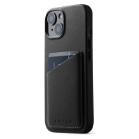 Kryt Mujjo Full Leather Wallet Case for iPhone 14 Plus- Black