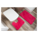 Sada koupelnových koberečků SILK FUSHIA ARTS-61 2PC - fuksia