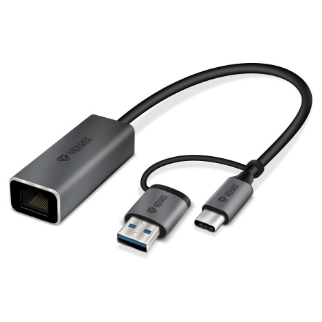 YENKEE adaptér YTC 013 USB-C - RJ-45 Ethernet - 45017086