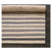 Diamond Carpets koberce Ručně vázaný kusový koberec MCK Strop DE 2263 Pastel Brown Mix - 80x150 
