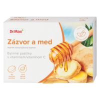 Dr. Max Zázvor a med pastilky 36 ks