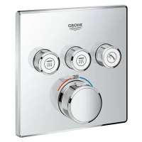 Termostatická podomítková sprchová baterie Grohe Grohtherm Smart Control / 3 uzavírací ventily /