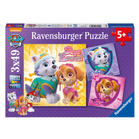 RAVENSBURGER - Tlapková Patrola 3X49 dílků