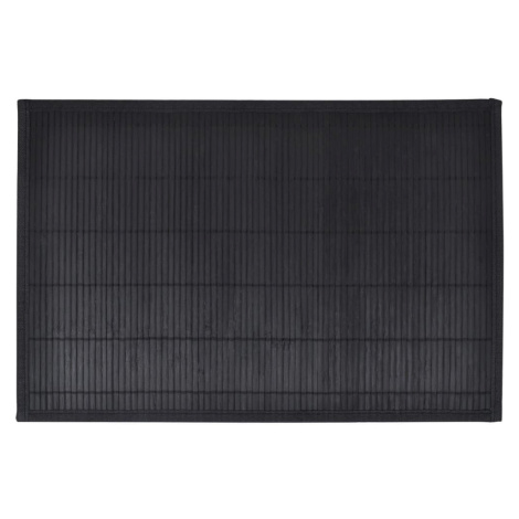 vidaXL 6 ks bambusových prostírání 30 x 45 cm černé