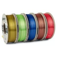 Spectrum 80750 3D filament, PLA Silk, 1,75mm, 5x250g, mix Glorious Gold, Spicy Copper, Apple Gre