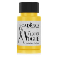 Barva na kůži Leather Vogue, 50 ml - žlutá Aladine