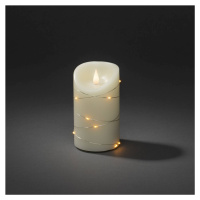 Konstsmide Christmas LED vosková svíčka bílá Barva světla teplá bílá 17,8 cm