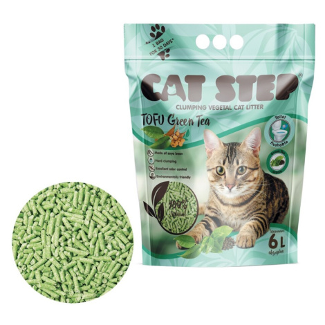 TOMMI Cat Step Tofu Green Tea Podestýlka  2,7 kg/6 l