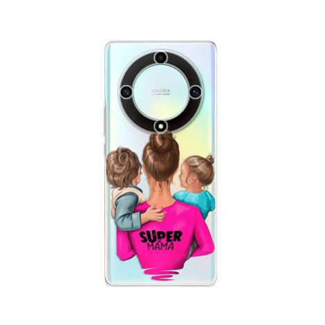 iSaprio Super Mama - Boy and Girl - Honor Magic5 Lite 5G