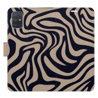 iSaprio Flip pouzdro Zebra Black 02 pro Samsung Galaxy A71