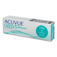 Acuvue Oasys 1 Day with HydraLuxe (30 čoček) dioptrie: -3.00, zakřivení: 8.50