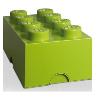 Lego® úložný box 250x502x181 světle zelený