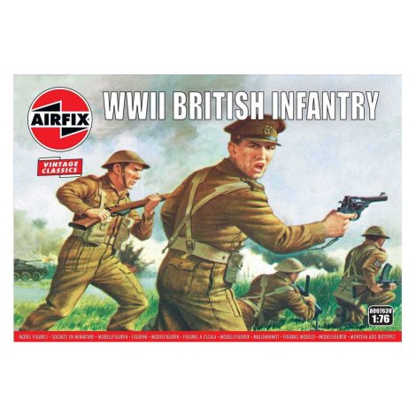 Classic Kit VINTAGE figurky A00763V - WWII British Infantry (1:76) AIRFIX