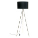 ZUMALINE Stojací lampa INGA H06-GD-BK