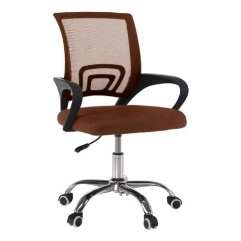 Kancelářská židle CENCTRY hnědá/černá FOR LIVING