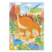 RAPPA Puzzle s dinosaury 48 dílů 60 x 44 cm