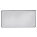 eurokraft pro Elegantní nástěnná tabule, ocelový plech, lakováno, š x v 2000 x 1000 mm, bílá