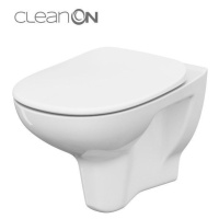 CERSANIT SET 815 závěsná WC mísa ARTECO NEW cleanon ARTECO, sedátko polypropylen soft close S701