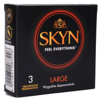 SKYN Large – XL bezlatexové kondomy (3 ks)