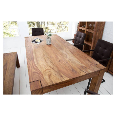 LuxD Jídelní stůl z masivu Timber 160cm - II. třída