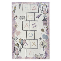 Dětský kusový koberec Smart Kids 22923 pink 120x180 cm