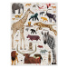 Crocodile Creek Puzzle - Africká zvířata (750 dílků)