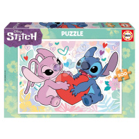 Puzzle Disney Stitch Educa 500 dílků a Fix lepidlo