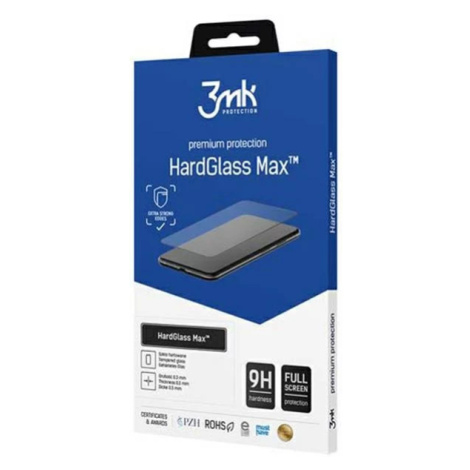 Ochranné sklo 3MK HardGlass Max Privacy Samsung A55 5G black, Fullscreen Glass