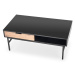HALMAR Konferenční stolek Murano LAW-1dub artisan/černý