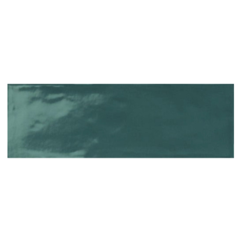 Obklad Ragno Brick glossy blue 10x30 cm lesk BGR4GM