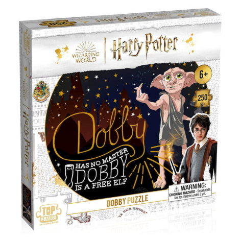 Winning Moves Puzzle Harry Potter Dobby 250 dílků