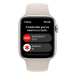Apple Watch SE (2022), 44mm, stříbrná, sportovní řemínek, starlig