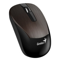 Myš bezdrátová, Genius Eco-8015, čokoládová, optická, 1600DPI