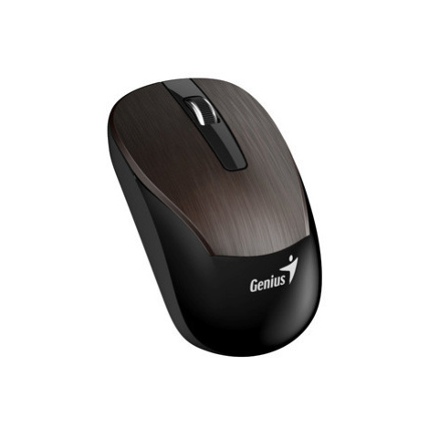 Myš bezdrátová, Genius Eco-8015, čokoládová, optická, 1600DPI