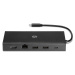 HP dock - Travel USB-C Multi Port Hub (bez adaptéru)