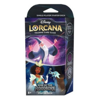 Disney Lorcana: Rise of the Floodborn TCG Starter Deck Amethyst & Steel