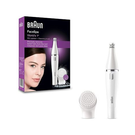 Braun Face 810 bílý